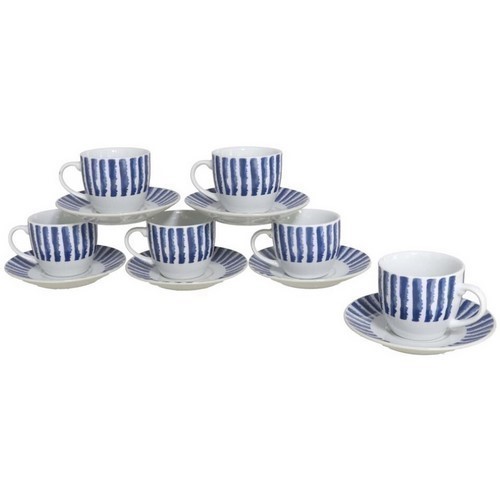 SET 6 TAZAS CAFE KITCHEN&GO SPRING C/PLATOS